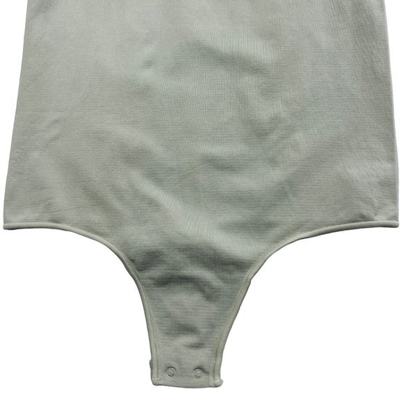 SKIMS Essential T-Shirt Bodysuit NEW Agave Green Womens L/XL - Picture 7 of 14